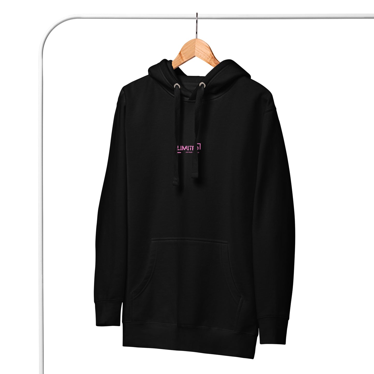 Unisex Hoodie - Limited Dreams BLACK/PINK